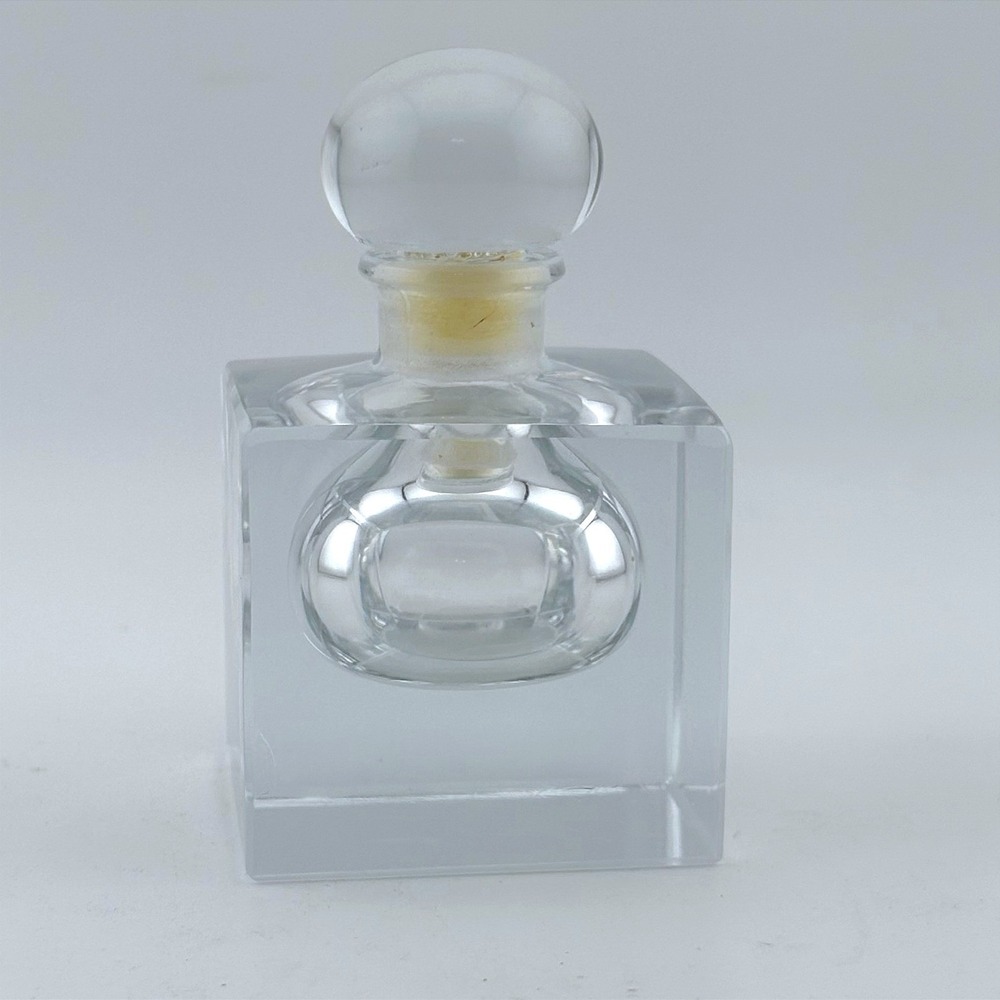 Vintage 1970 Lauren by Ralph Lauren Pure Perfume Crystal Flacon Empty Bottle
